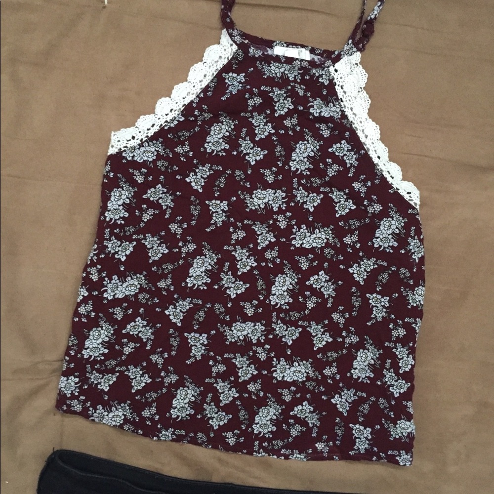 Floral tank top
